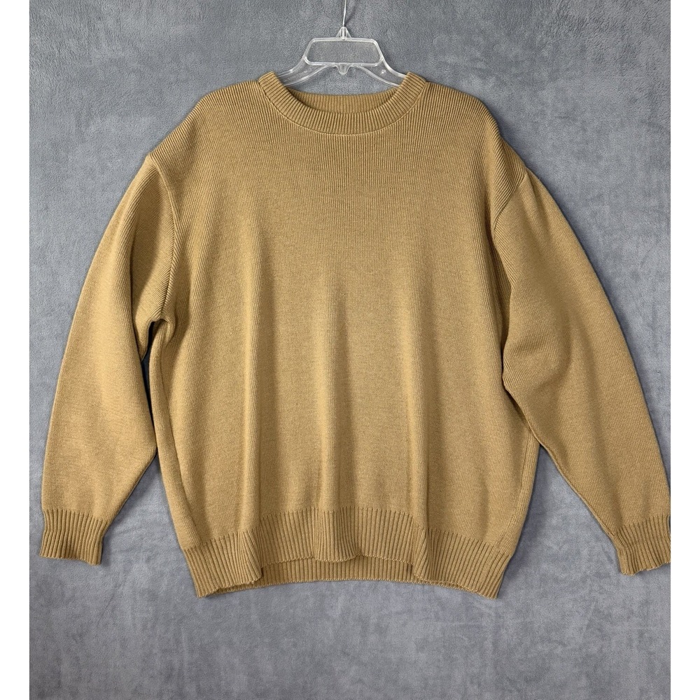 VTG Filson 100% Wool Sweater Fisherman Crewneck Heavyweight Classic Preppy XL